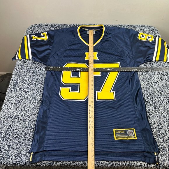 Michigan Wolverines Football Jersey Mens Small Navy Blue NCAA College Equipment - Picture 6 of 10